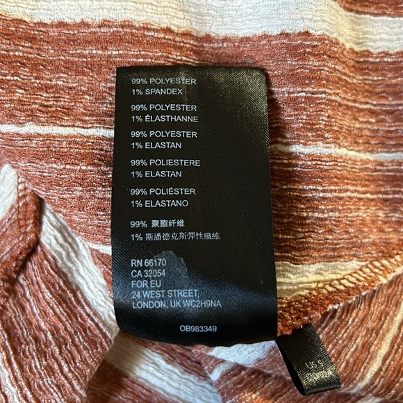 Anthropologie Elodie Terracotta Off the Shoulder Top - Picture 7 of 7